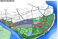 Sơ đồ không gian Khu kinh tế Định An